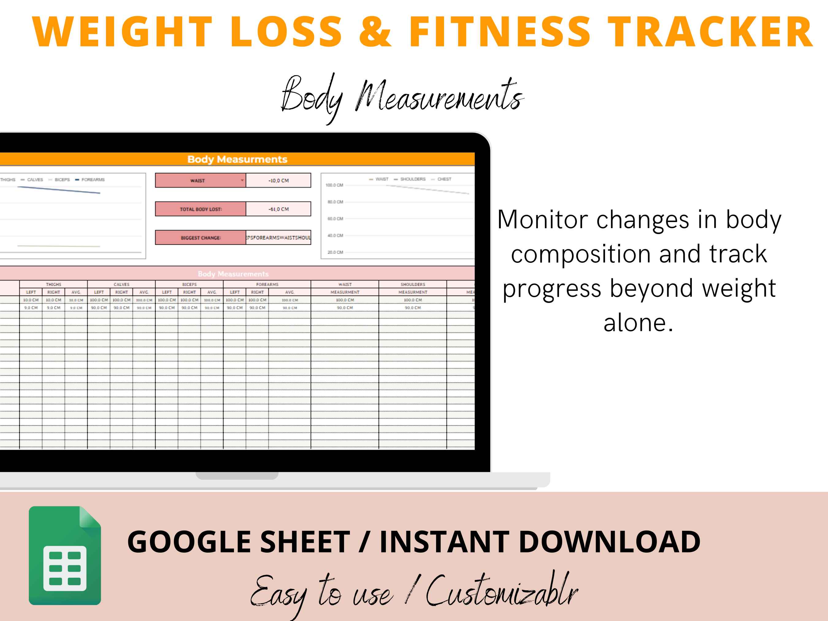 Weight Loss Tracker Google Sheets